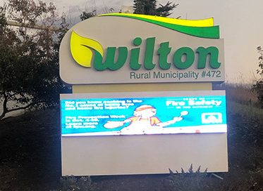 Wilton Signage