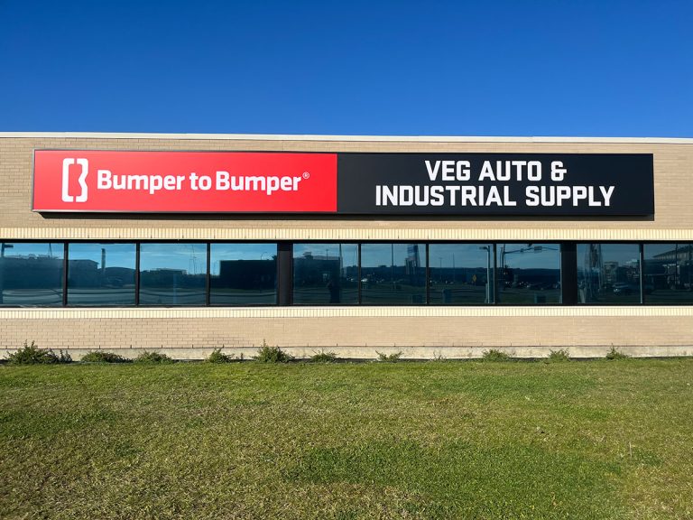 Bumper to Bumper Flex Face Banner Sign