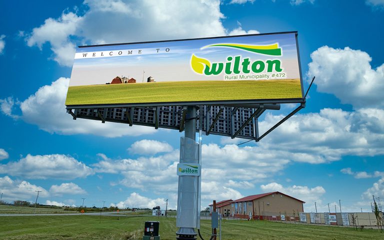 Wilton Outdoor LED Sign