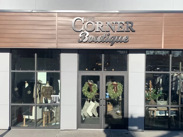 Corner Boutique Signage