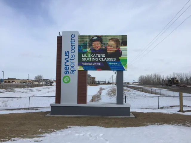 Digital signage for Servus