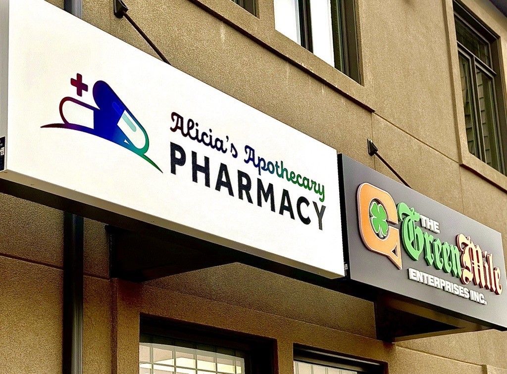 Pharmacy Cabinet Sign